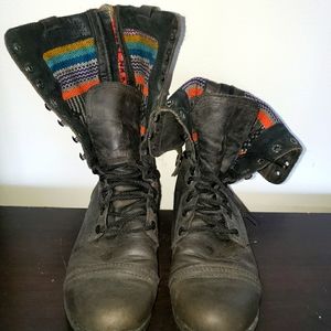 Steve Madden Combat Boots